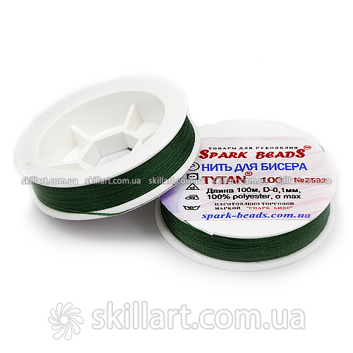 Нитки для бисера Tytan 100 Spark Beads (100м)